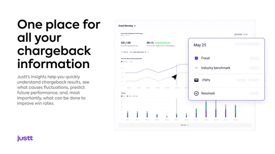 Justt ‑ Win More Chargebacks screenshot