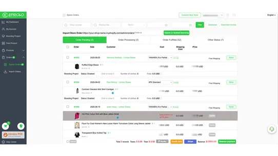 EPROLO‑Dropshipping &amp; Branding screenshot