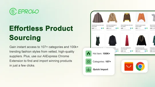 EPROLO‑Dropshipping &amp; Branding screenshot