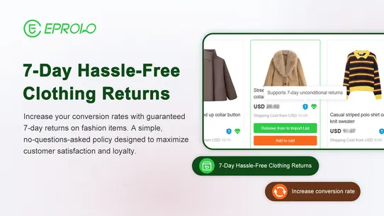 EPROLO‑Dropshipping &amp; Branding screenshot
