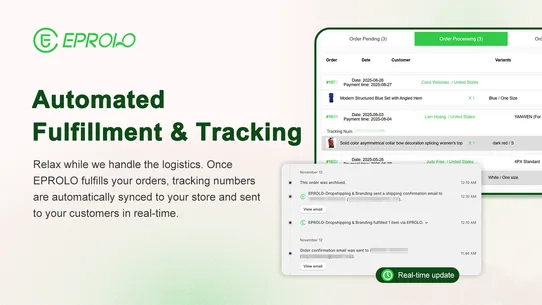 EPROLO‑Dropshipping &amp; Branding screenshot