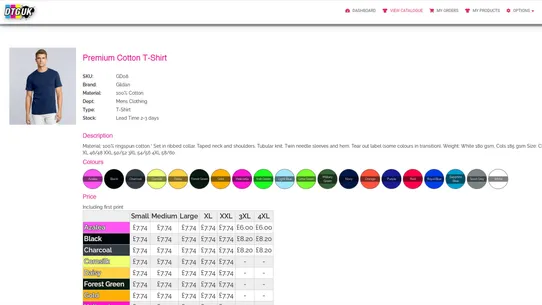DTGUK ‑ Print on Demand screenshot