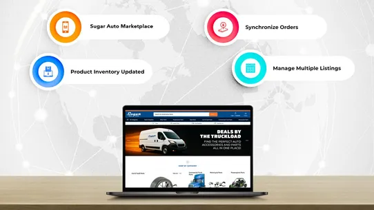 Sugar Auto Parts Marketplace screenshot