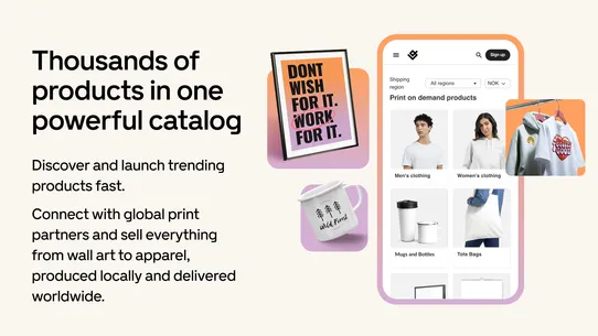 Gelato: Print on Demand screenshot