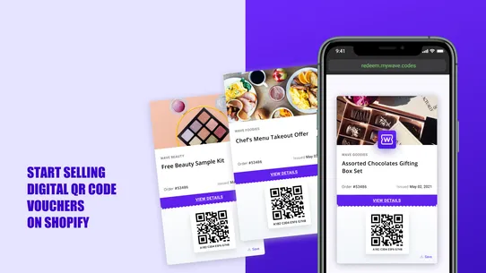 Gift &amp; Paid Vouchers (QR code) screenshot