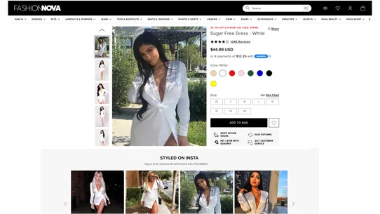 Foursixty Shoppable Social UGC screenshot