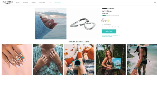 Foursixty Shoppable Social UGC screenshot