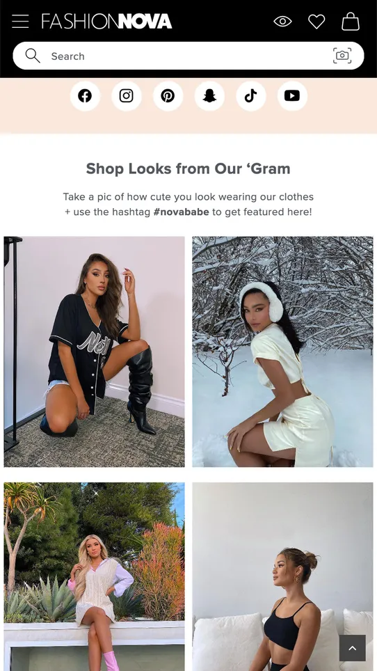 Foursixty Shoppable Social UGC screenshot