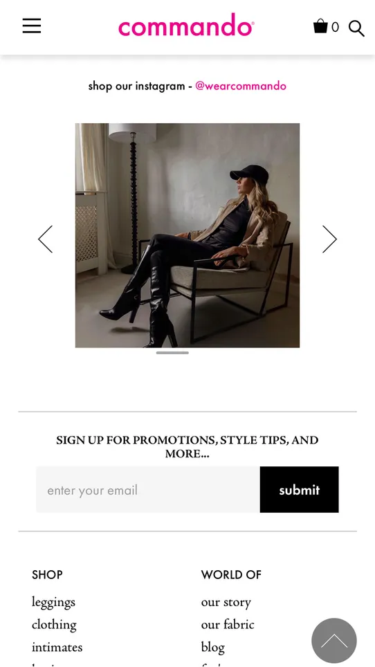 Foursixty Shoppable Social UGC screenshot