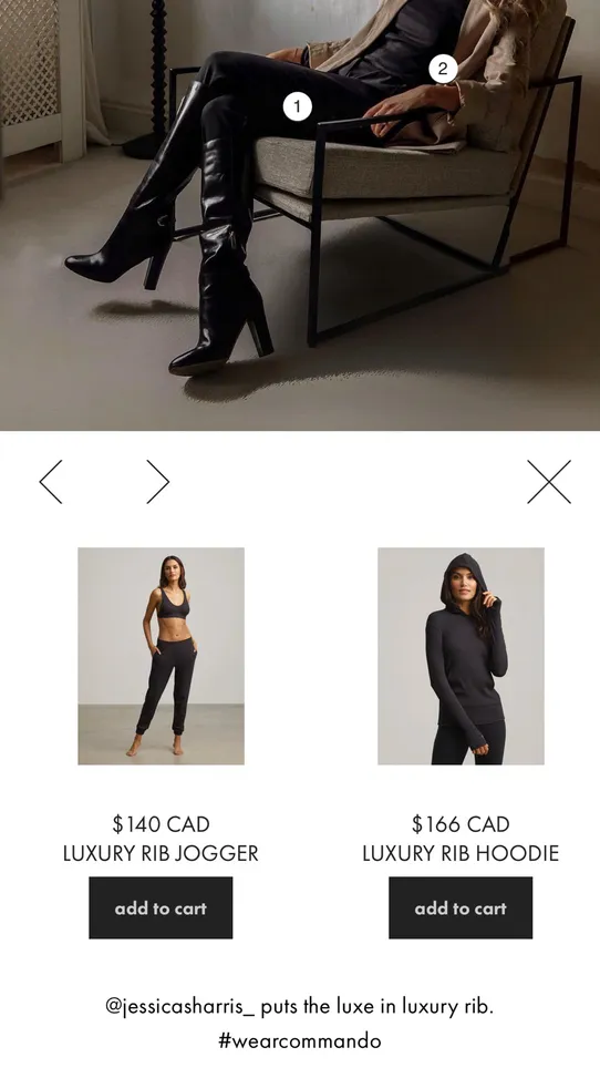 Foursixty Shoppable Social UGC screenshot