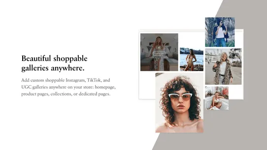 Foursixty Shoppable Social UGC screenshot