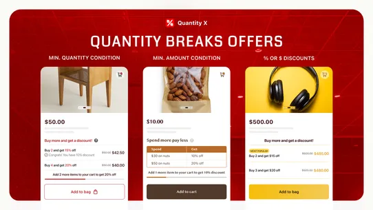 QX ‑ Quantity Discount screenshot