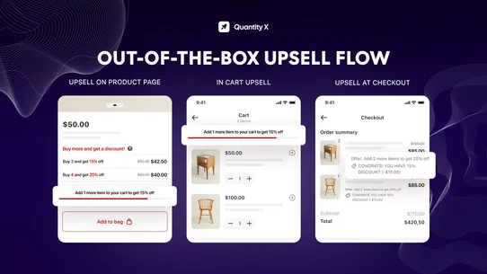QX ‑ Quantity Discount Price screenshot
