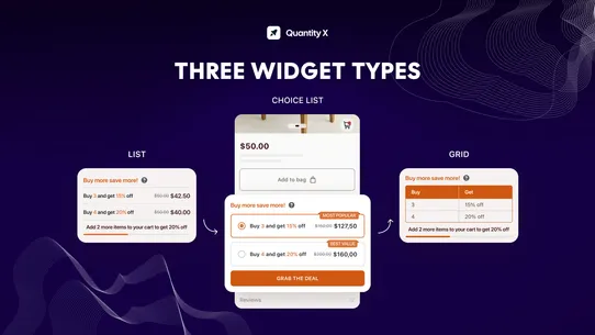 QX ‑ Quantity Discount Price screenshot