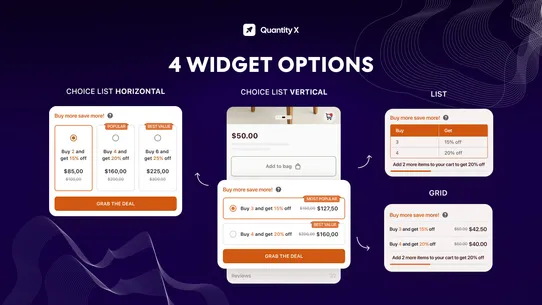 QX ‑ Quantity Discount Price screenshot
