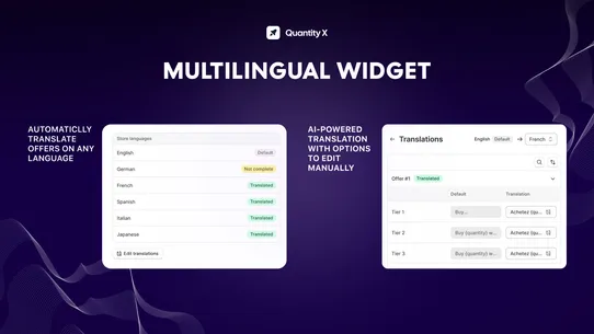 QX ‑ Quantity Discount Price screenshot