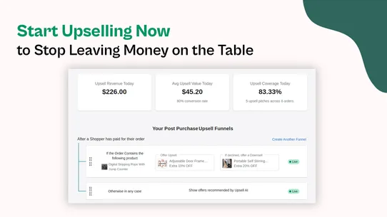 Gro One Click Upsell Funnels screenshot