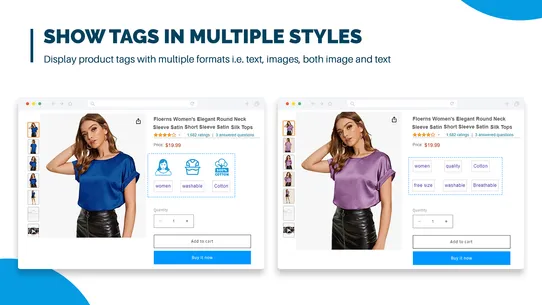 Extendons Product Tag Images screenshot