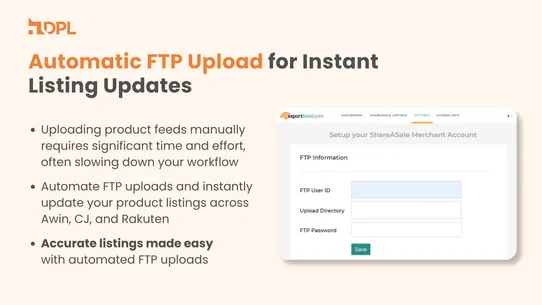 Awin, CJ Product Feed ‑DPL screenshot