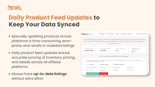 Awin, CJ Product Feed ‑DPL screenshot