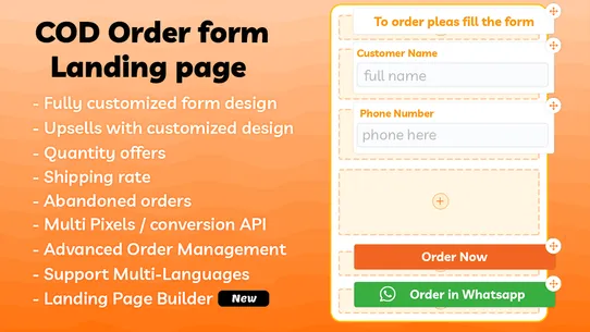 CodForm ‑ COD Form &amp; Upsells screenshot