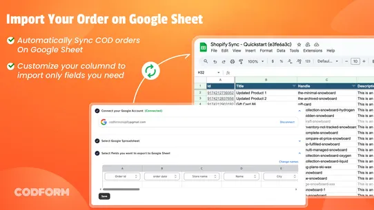 CodForm ‑ COD Form &amp; Upsells screenshot