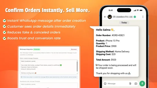 CodForm ‑ COD Form &amp; Upsells screenshot