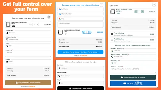 CodForm ‑ COD Form &amp; Upsells screenshot