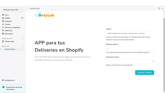 DelyLab Plugin screenshot