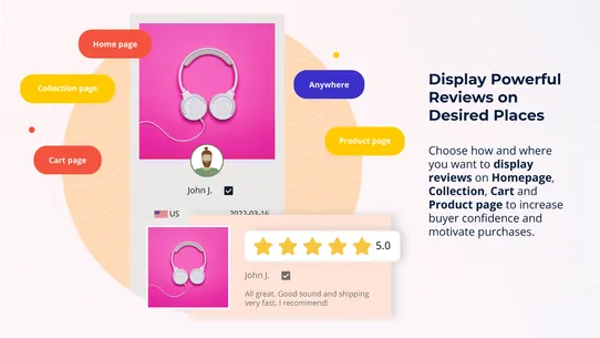 Monimo: Product reviews app screenshot