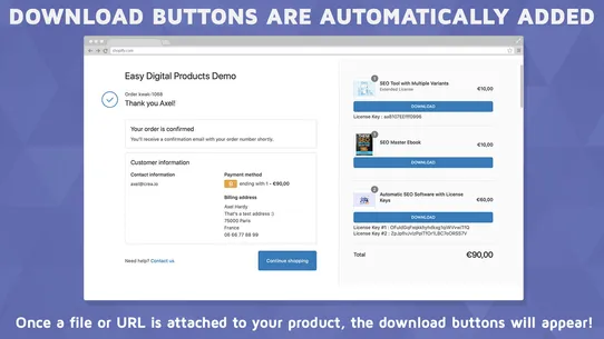 EDP ‑ Easy Digital Products screenshot