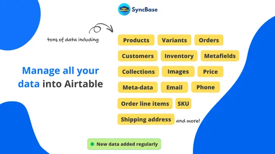 SyncBase Airtable Instant Sync screenshot