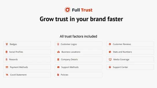 Full Trust ‑Trust Accelerator screenshot