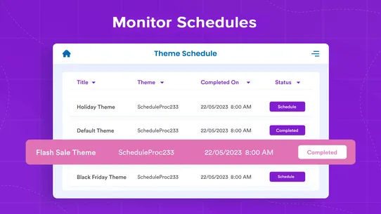 NewClick: Theme Scheduler screenshot