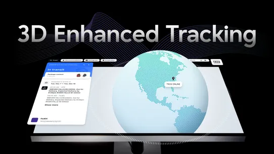 Track123 Order Tracking 3D screenshot