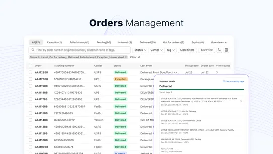 Track123 Order Tracking 3D screenshot