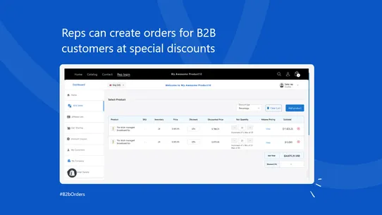 CSS Sales Team screenshot