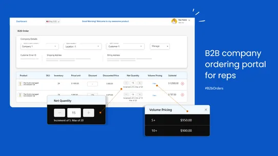 CSS Sales Team screenshot