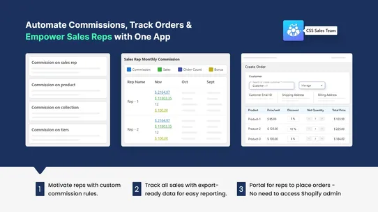 CSS Sales Team screenshot