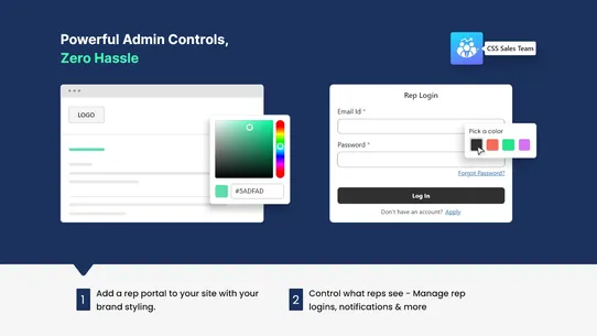 CSS Sales Team screenshot