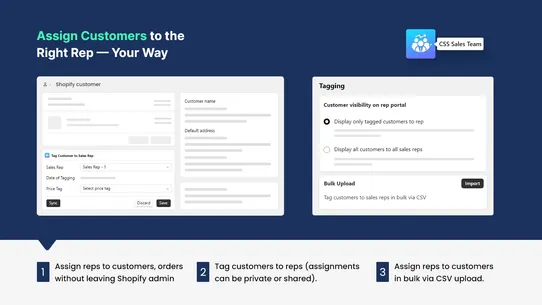 CSS Sales Team screenshot