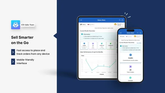 CSS Sales Team screenshot