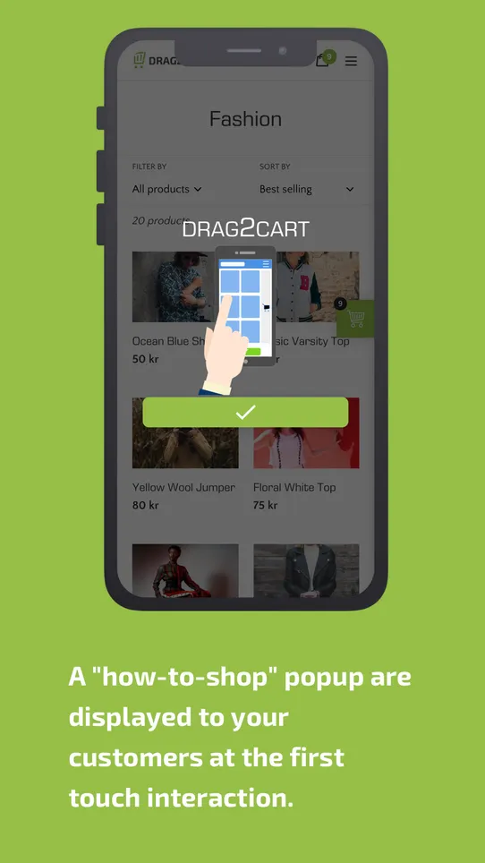 Drag2Cart screenshot