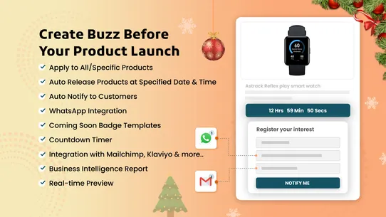 SB Coming Soon ‑ Back In Stock screenshot