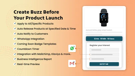 SB Coming Soon ‑ Back In Stock screenshot