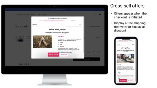 Simply Cross‑Sell screenshot