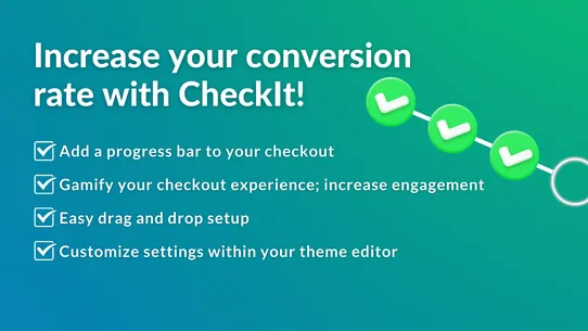 CheckIt: Checkout Progress Bar screenshot