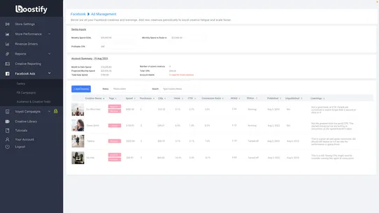 Boostify: Analytics, Marketing screenshot