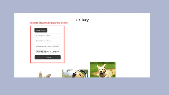 Gallerycase screenshot