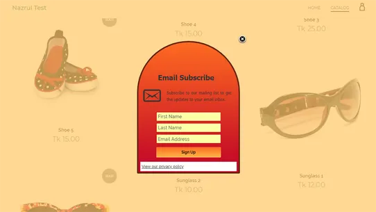 Chimpify: Email Capture Popup screenshot